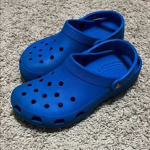 Blue Croc Clogs Size W8/M6